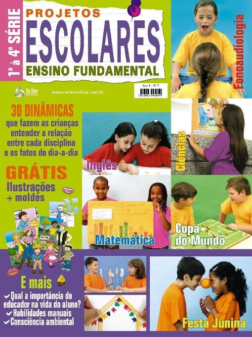 Title details for Projetos Escolares - Ensino Fundamental by Online Editora - Available